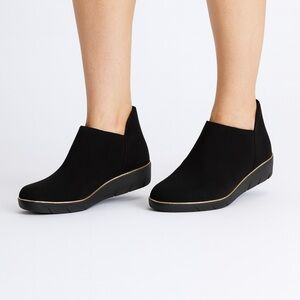 Andiamo Black Rubber Ankle Rain Boots Women’s Size 8